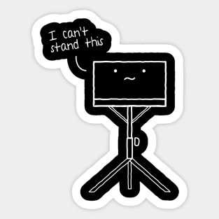 I Cant Stand This - Funny Music Pun Sticker